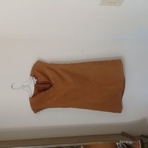 Love fire boho suede extra small summer dress Native American Western